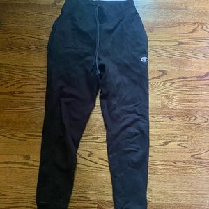 Black Champion Joggers